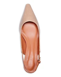 Women's Slyvie Denim Slingback Pumps