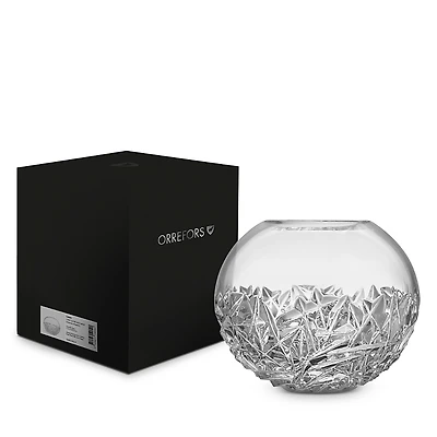 Orrefors Carat Globe Large Vase