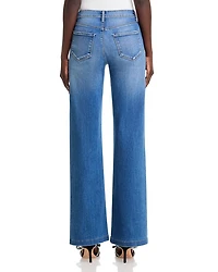 Clayton High Rise Wide Leg Jeans Hampton