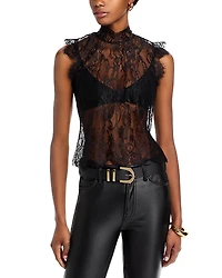 L'Agence Tours Lace Top