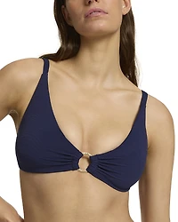 Jets Isla Ribbed Ring Bikini Top