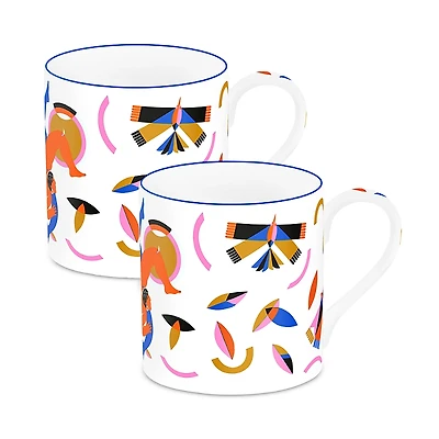 Richard Brendon Icarus Large Mug, Set of 2