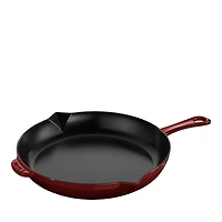 Staub Enameled Cast Iron 10 Fry Pan, Cherry