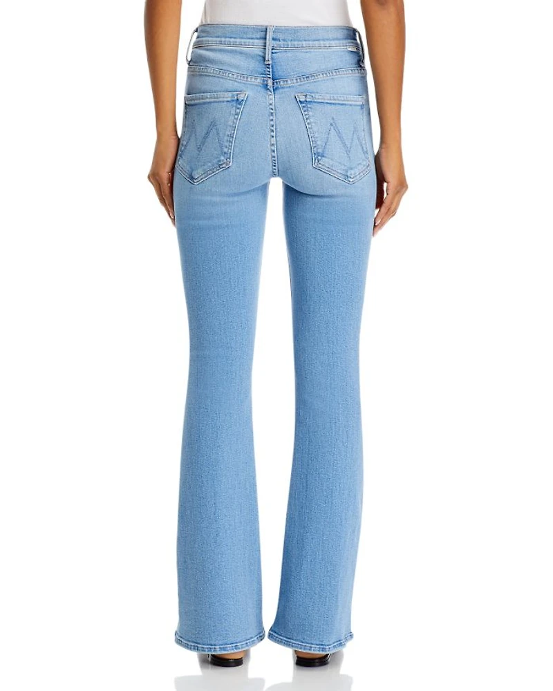 The Weekender Mid Rise Flared Jeans Blessing Disguise