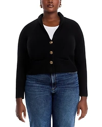 Novelty Button Cashmere Blazer - Exclusive