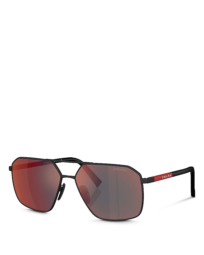 Prada Aviator Sunglasses, 60mm