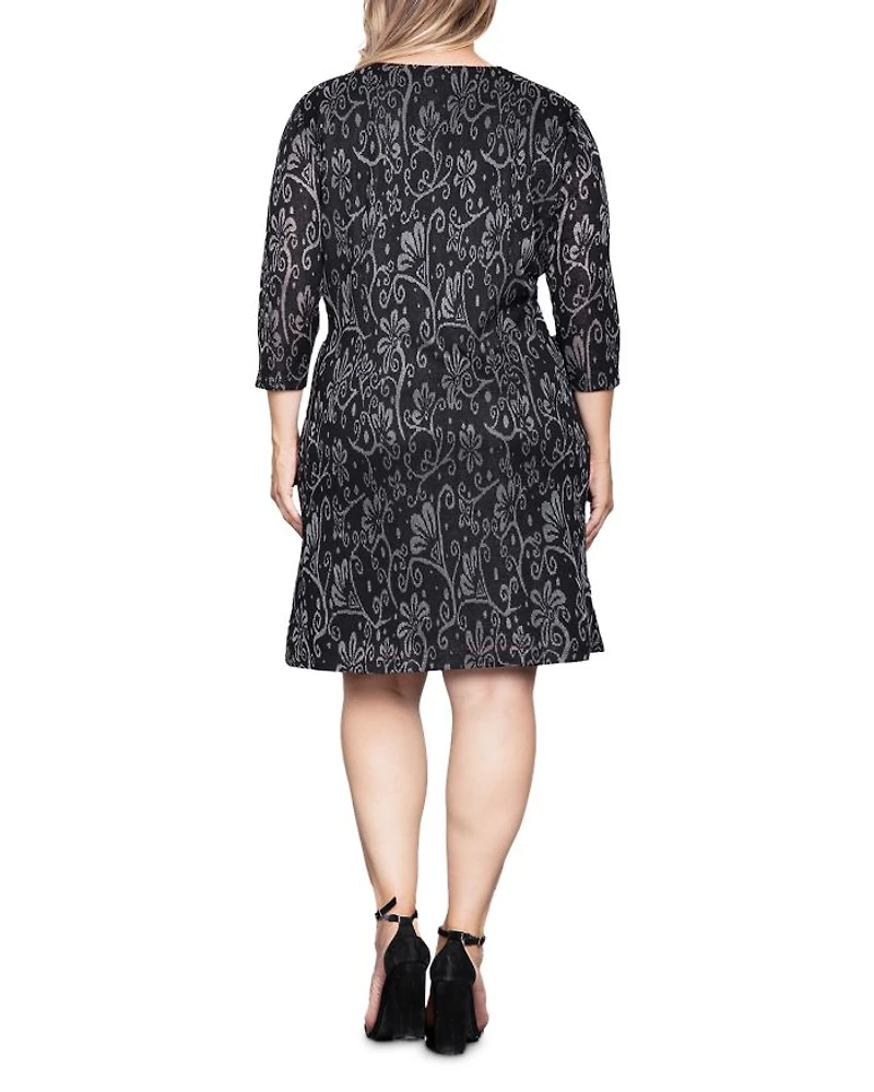 Printed Shift Dress