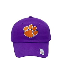 Bits & Bows Unisex Officially Licensed Clemson Baseball Hat - Baby, Little Kid, Big Kid