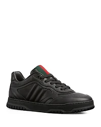 Men's Re-Web Low Top Leather Sneakers
