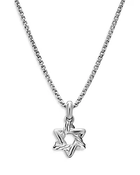 David Yurman Star of David Pendant Necklace