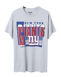 Junk Food Clothing Unisex Nfl New York Giants Complete Tee