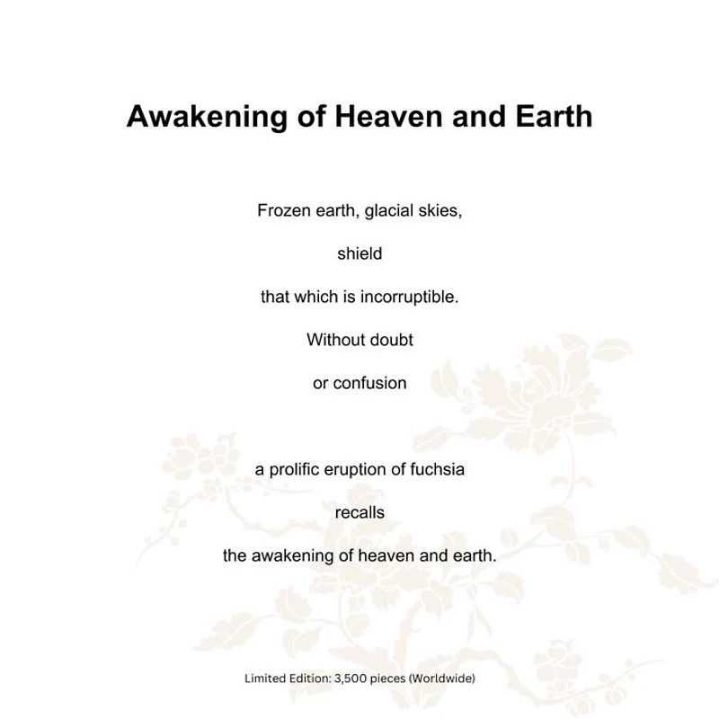 Peach Blossoms, Awakening of Heaven and Earth