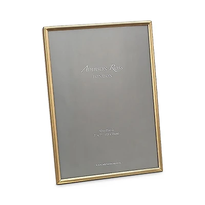 Addison Ross Thin Matte Gold Picture Frame, 5 x 7
