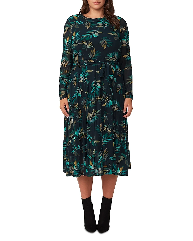 Estelle Plus Foliage Whisper Dress