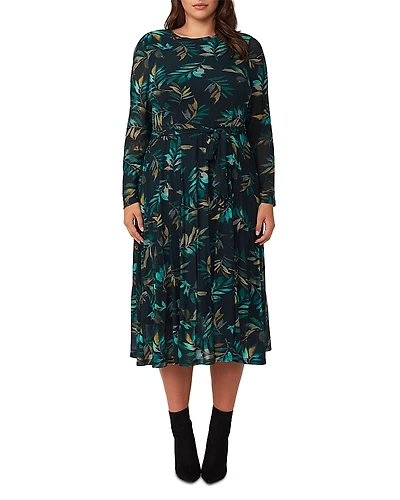 Estelle Plus Foliage Whisper Dress