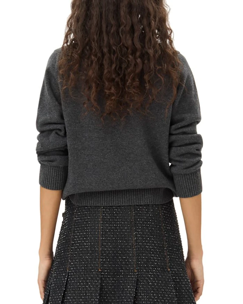 Graphic Bear Pullover Sweater