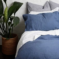 Linen Blend Duvet Cover