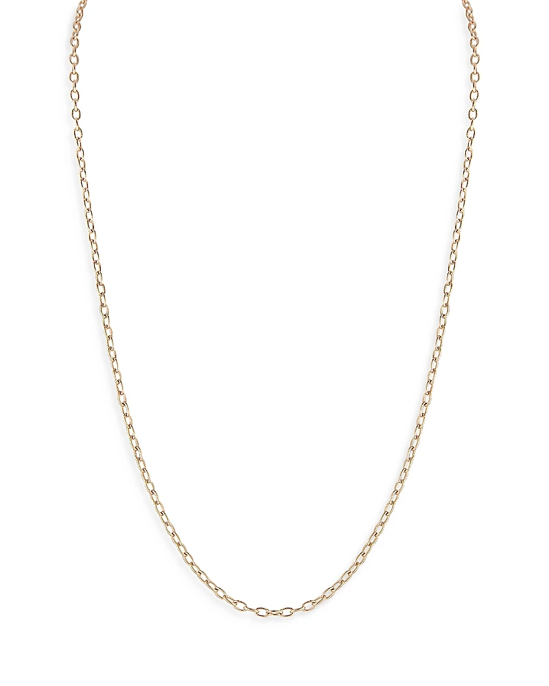 Walters Faith 18K Rose Gold Saxon Chain Necklace, 24
