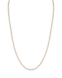 Walters Faith 18K Rose Gold Saxon Chain Necklace, 24