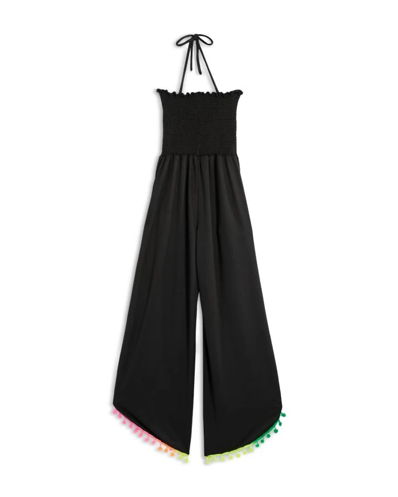 Girls' Harriet Halter Sleeveless Jumpsuit