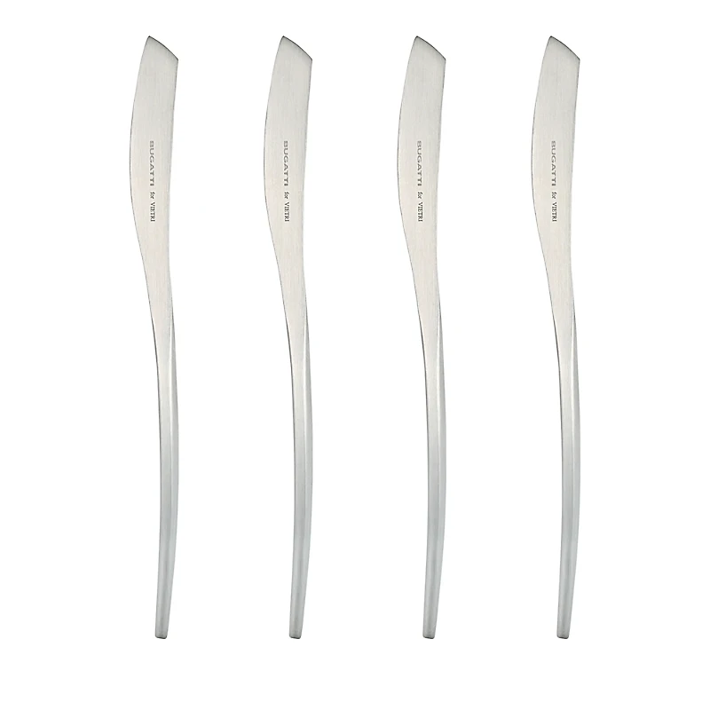 Vietri Natura Satin Finish Spreaders, Set of 4