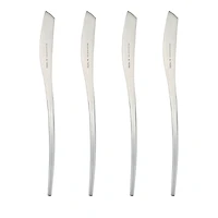 Vietri Natura Satin Finish Spreaders, Set of 4