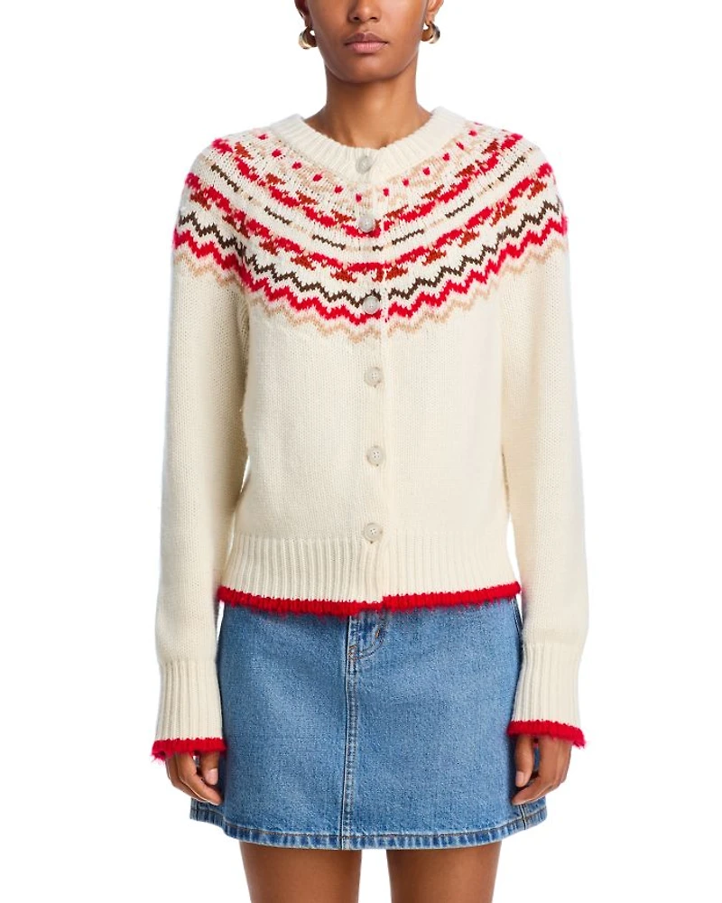 Chalet Frayed Edge Cardigan