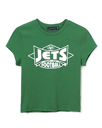 Junk Food Clothing Women's Nfl New York Jets Baby Tee