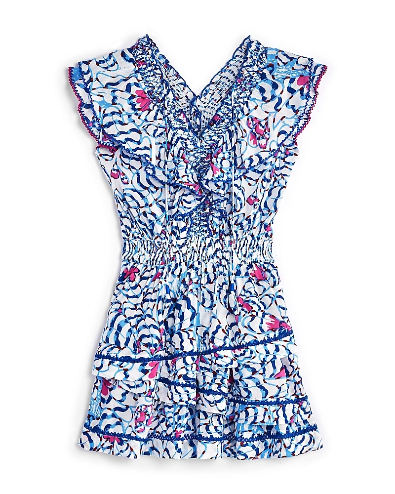 Poupette St. Barth Girls' Carol Mini Dress - Little Kid, Big Kid