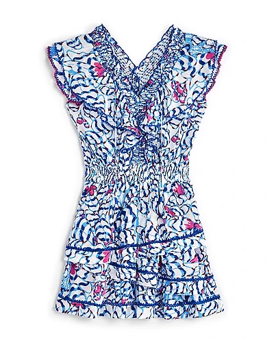 Poupette St. Barth Girls' Carol Mini Dress - Little Kid, Big Kid