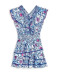 Poupette St. Barth Girls' Carol Mini Dress - Little Kid, Big Kid