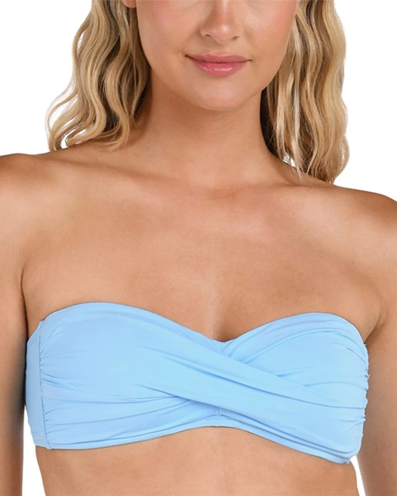 Twisted Bandeau Bikini Top