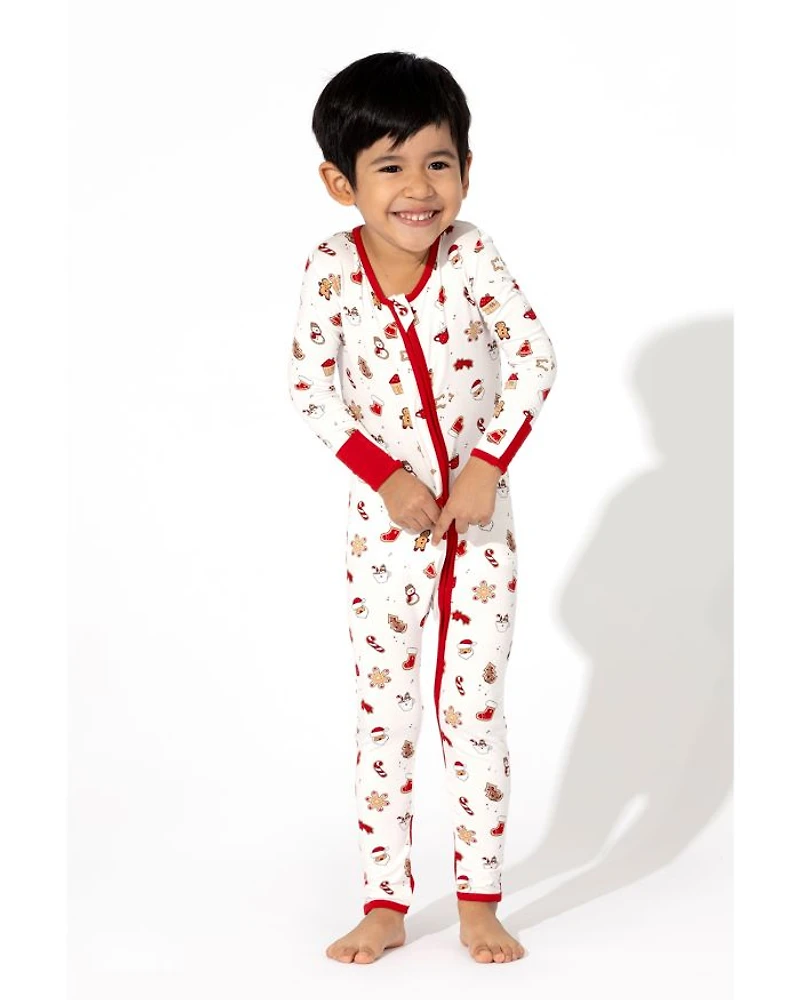 Unisex Christmas Convertible Footie Bundle - Baby