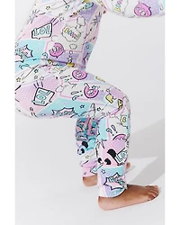 Girls' Comic Convertible Footie - Baby