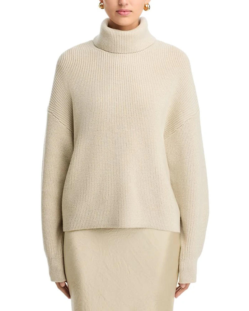 Fernadina Wool Turtleneck Sweater