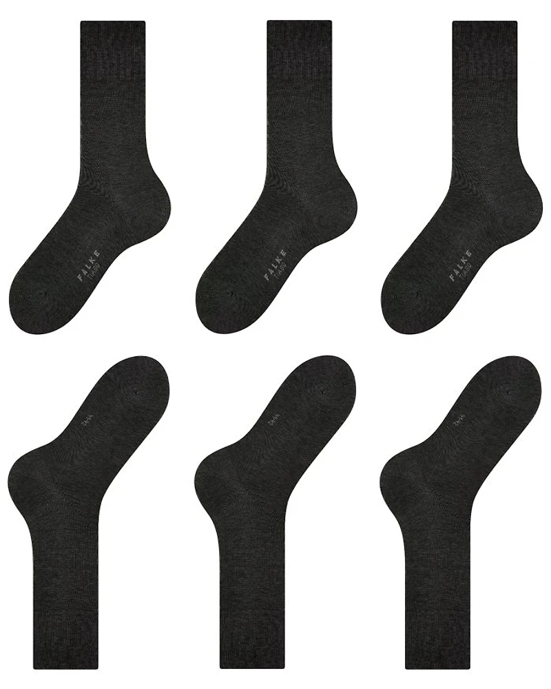 Tiago Cotton Blend Solid Crew Socks
