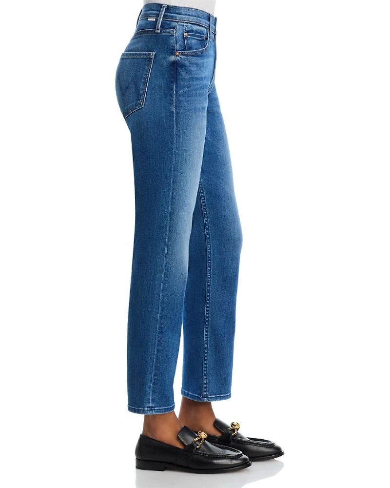 the Outsider High Rise Ankle Jeans Connect Dots