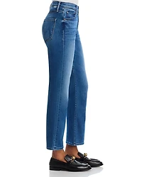 the Outsider High Rise Ankle Jeans Connect Dots