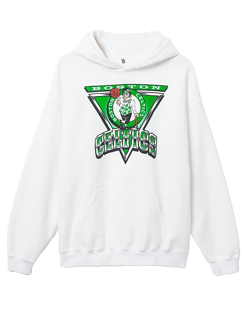 Junk Food Clothing Unisex Nba Boston Celtics Triangle Hoodie