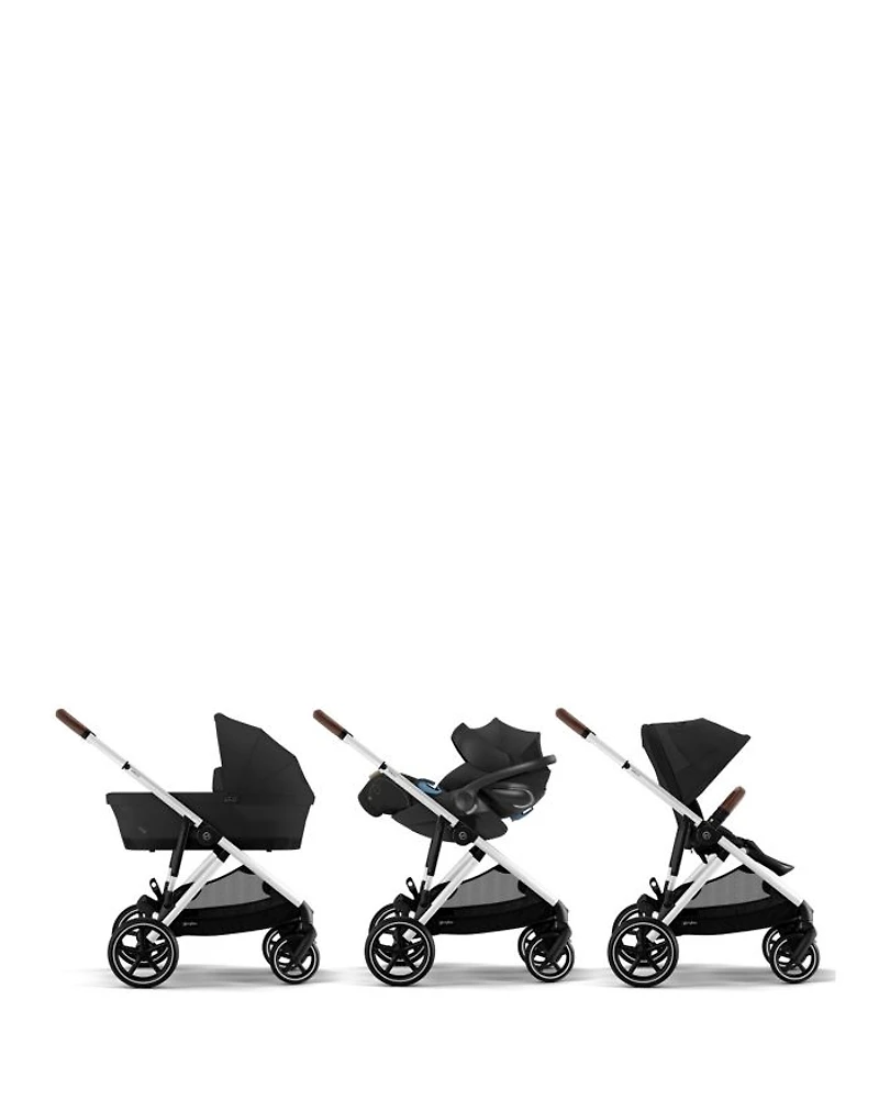 Gazelle S 2 Single to Double + Cloud G Lux Travel System with Cot