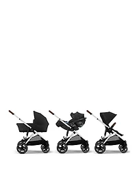 Gazelle S 2 Single to Double + Cloud G Lux Travel System with Cot
