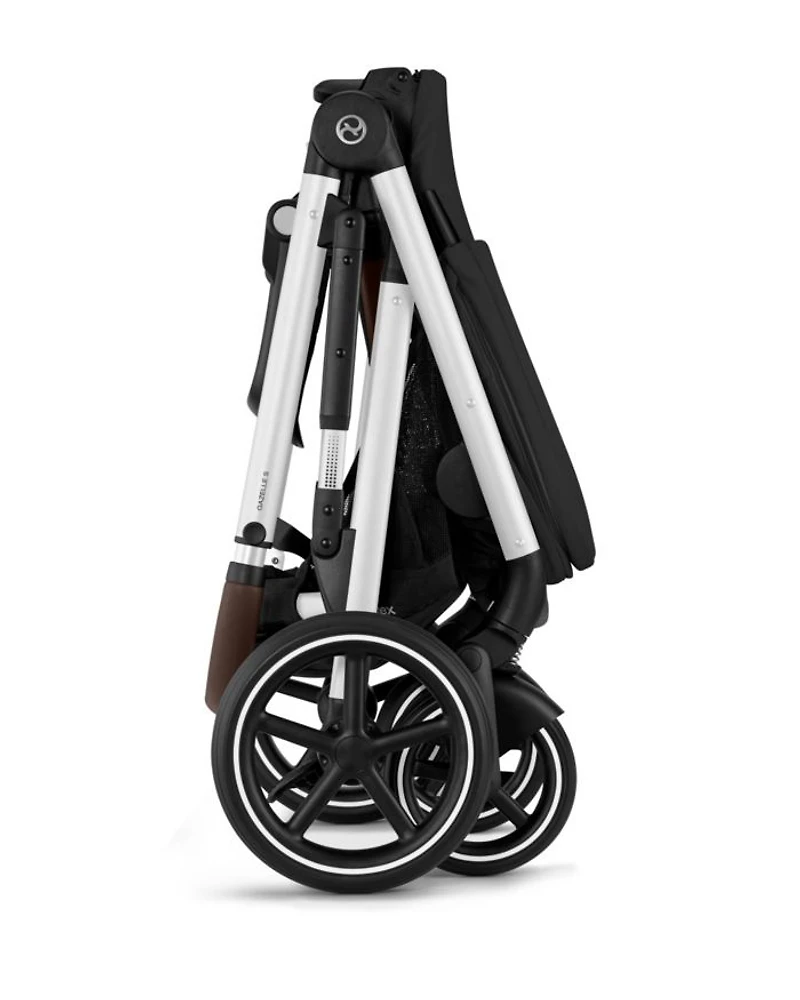 Gazelle S 2 Single to Double + Aton G Swivel Travel System with Cot