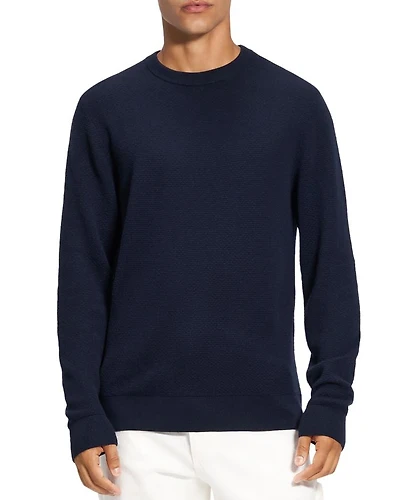 Maden Textured Crewneck Sweater