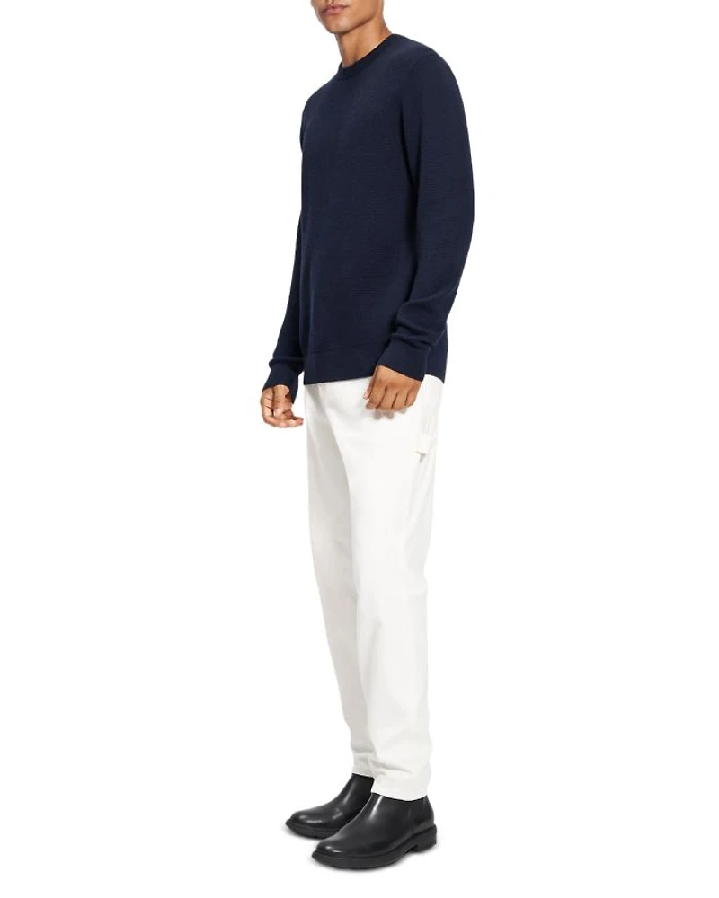 Maden Textured Crewneck Sweater
