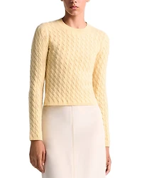 Milla Cashmere Cable Knit Sweater