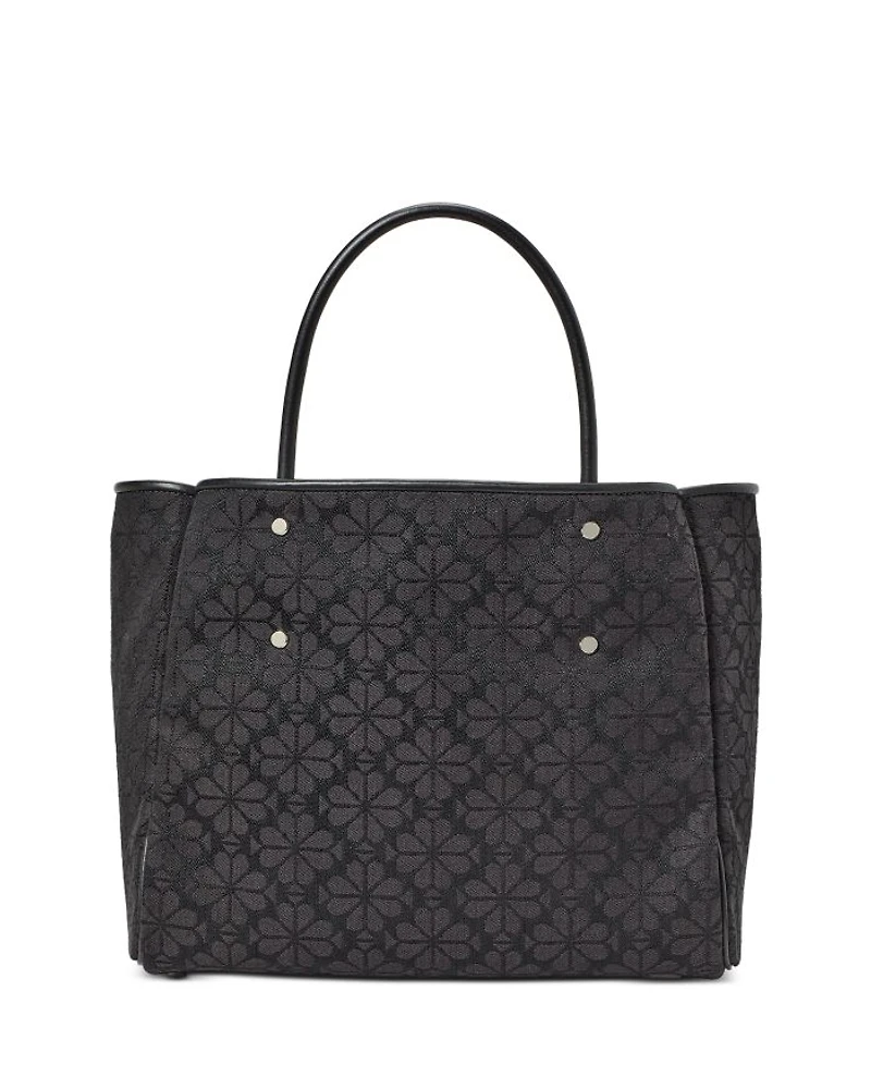 Spade Flower Jacquard Tote