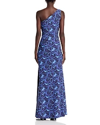 Iriza Long Print Dress