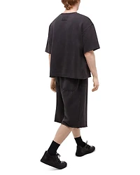 Garment Dyed Upstate Raw Edge Tee