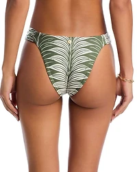 Vichy Printed Bikini Bottom