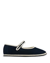 Women's Classic Cotton Mary Jane Flats